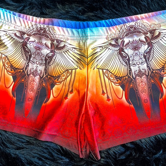 Mandala Elephant BOOty Shorts - Picture 5 of 7